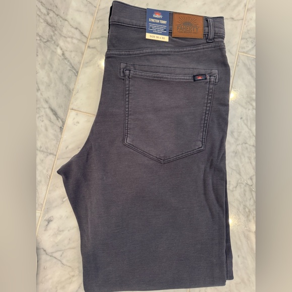 NWT Faherty Mens Pants Size 36x30 - Picture 4 of 8